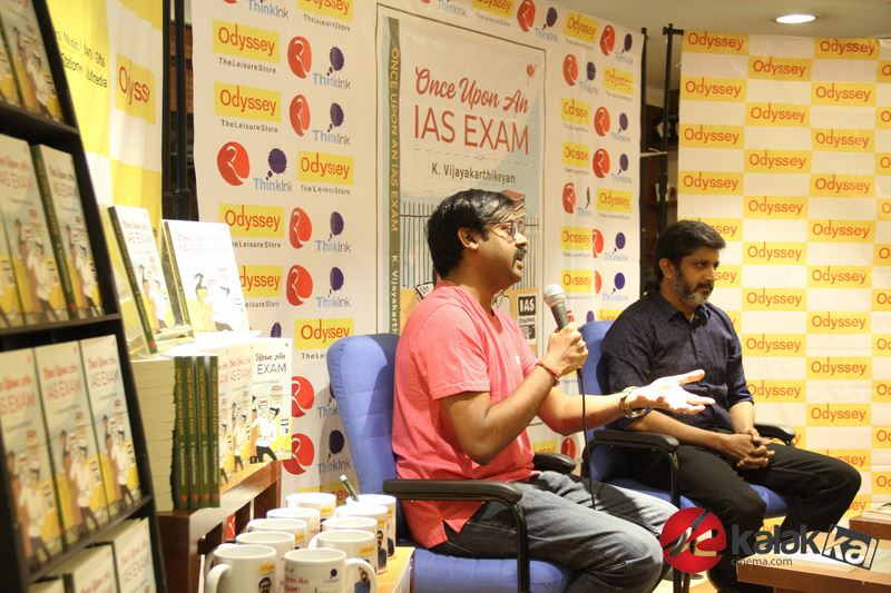 Director Jayam Raja Unveiled Once Upon An Ias Exam Book Photos