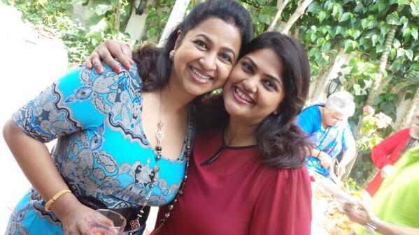 Nirosha With Radhika