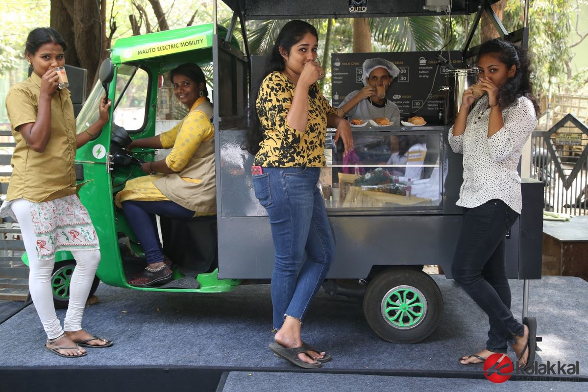 Actress Aishwarya Rajesh Launches Gilli Chai India’s First Retro Fit Electric Auto Rickshaw