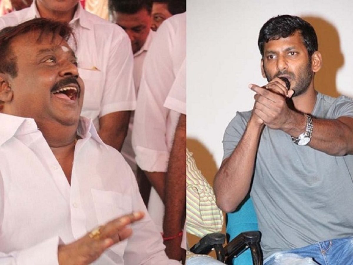 Vishal Prays for Vijayakanth | Tamil Actors | Covid 19