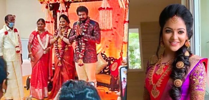 VJ Chithra Engagement