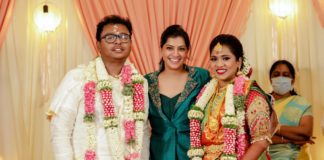 Cinematographer GK Vishnu Wedding Photos