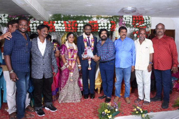 Glamour Sathya and PRO Vijay Murali Daughter and Son Reception