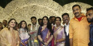 Dr Saravanan Son Wedding Reception Stills