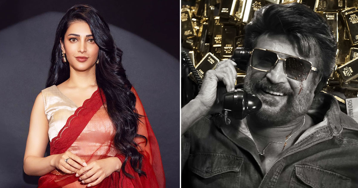 rajinikanth in coolie movie; actress shruti haasan acting cancel?