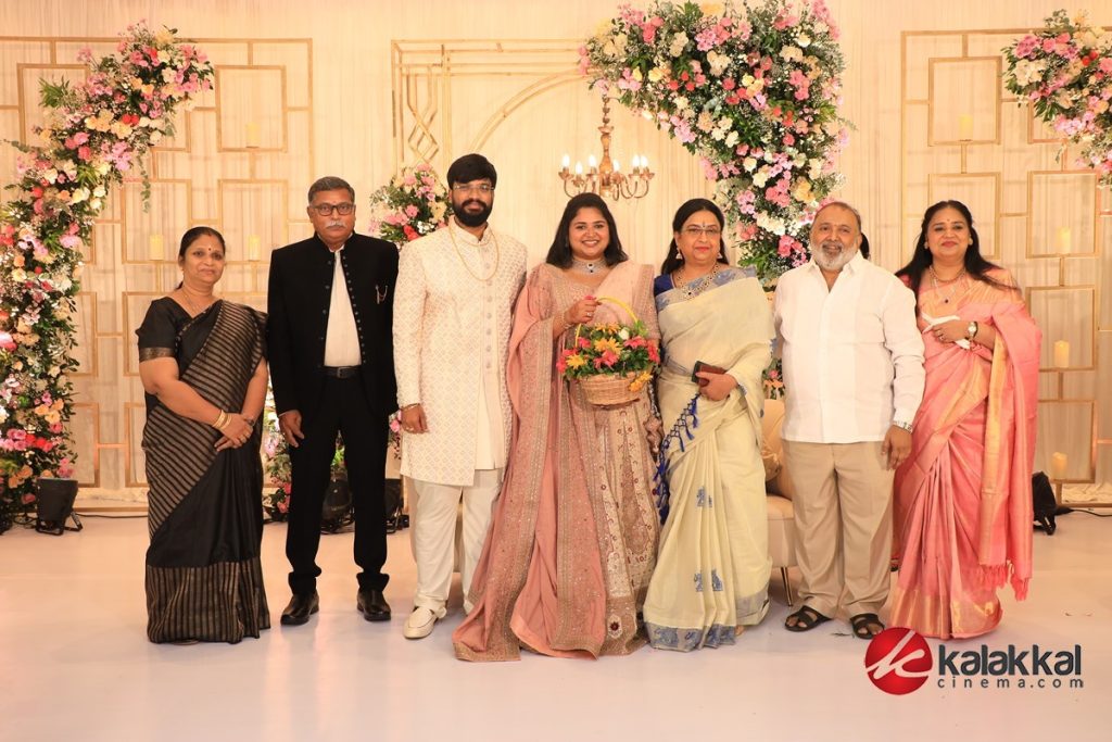 Producer Ravi Kottarakara Daughter Nimisha Wedding Reception (13)