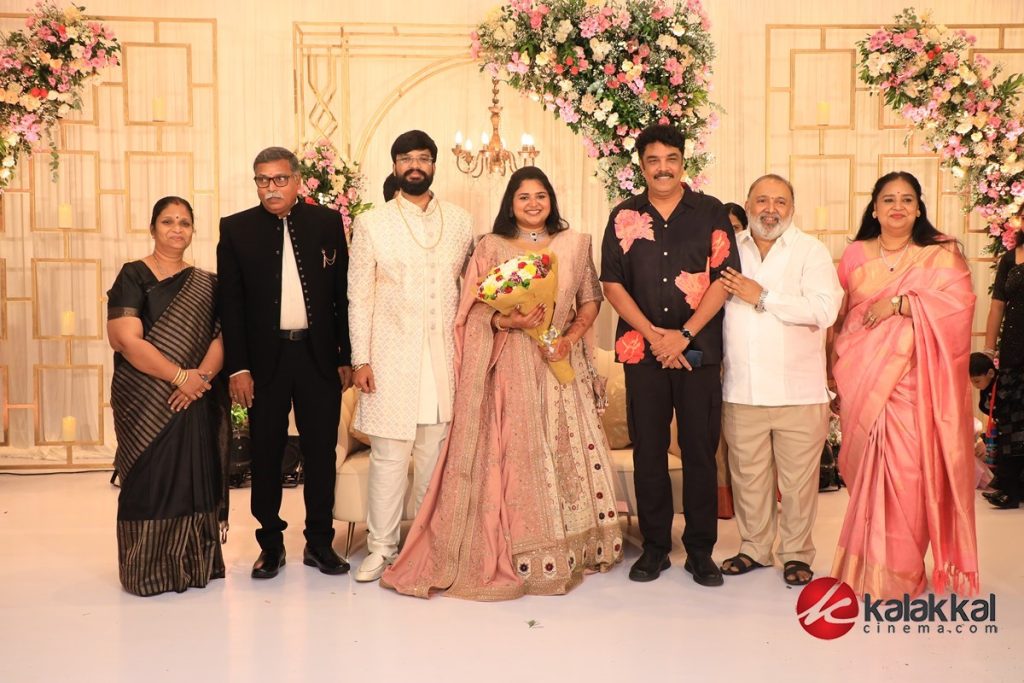 Producer Ravi Kottarakara Daughter Nimisha Wedding Reception (29)
