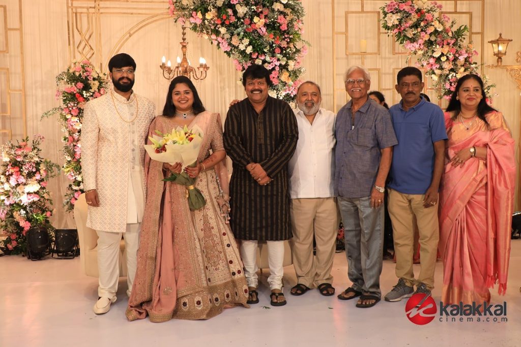 Producer Ravi Kottarakara Daughter Nimisha Wedding Reception (32)