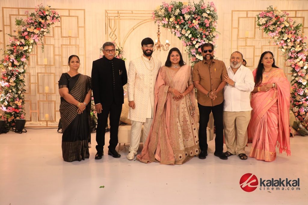 Producer Ravi Kottarakara Daughter Nimisha Wedding Reception (40)