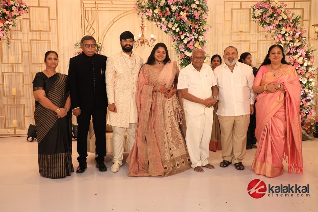 Producer Ravi Kottarakara Daughter Nimisha Wedding Reception (45)