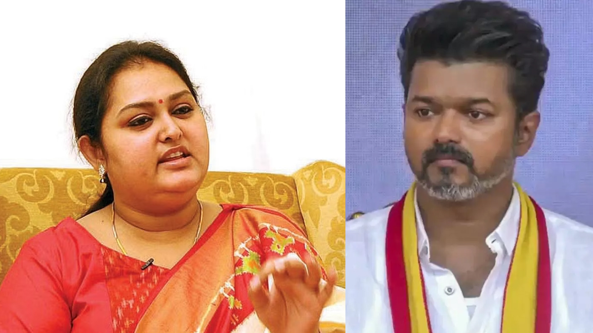 vindhya trolls vijay and his political entry
