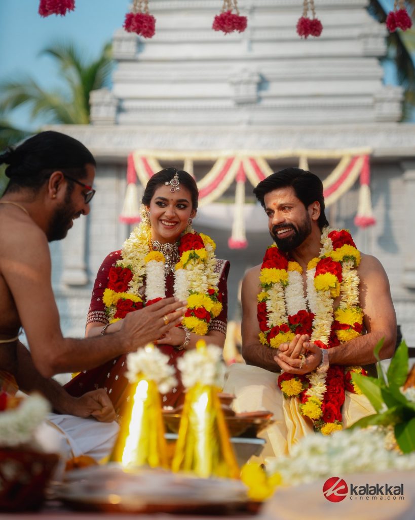 Actress Keerthy Suresh Wedding Photos (2)