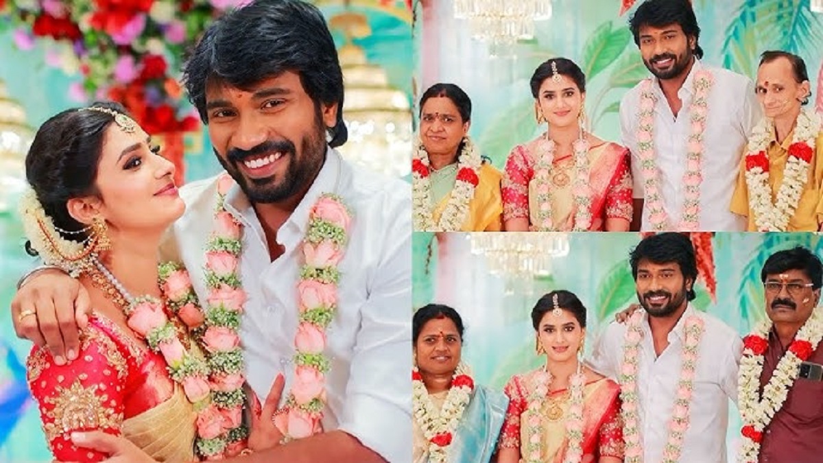vetri vasanth and vaishnavi reception video