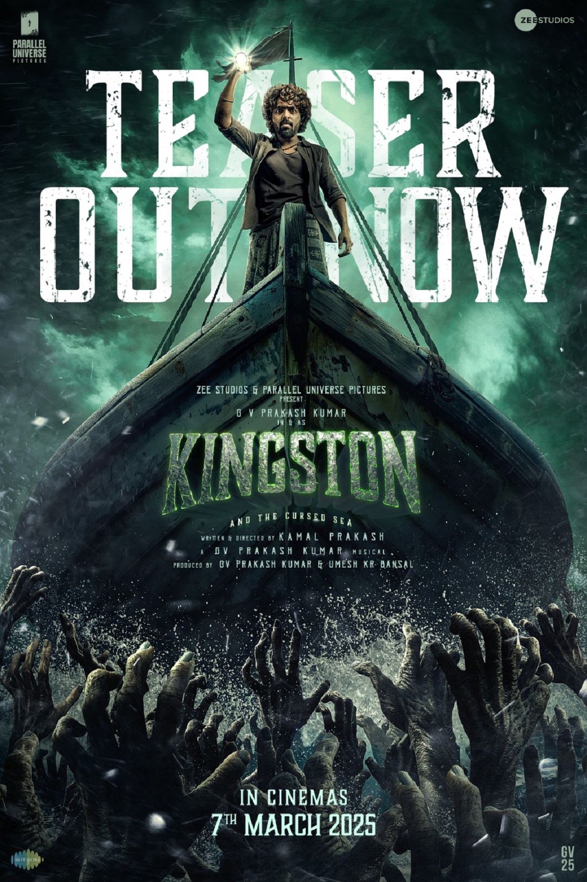 Actor Dhanush unveils G.V. Prakash Kumar’s Kingston Teaser