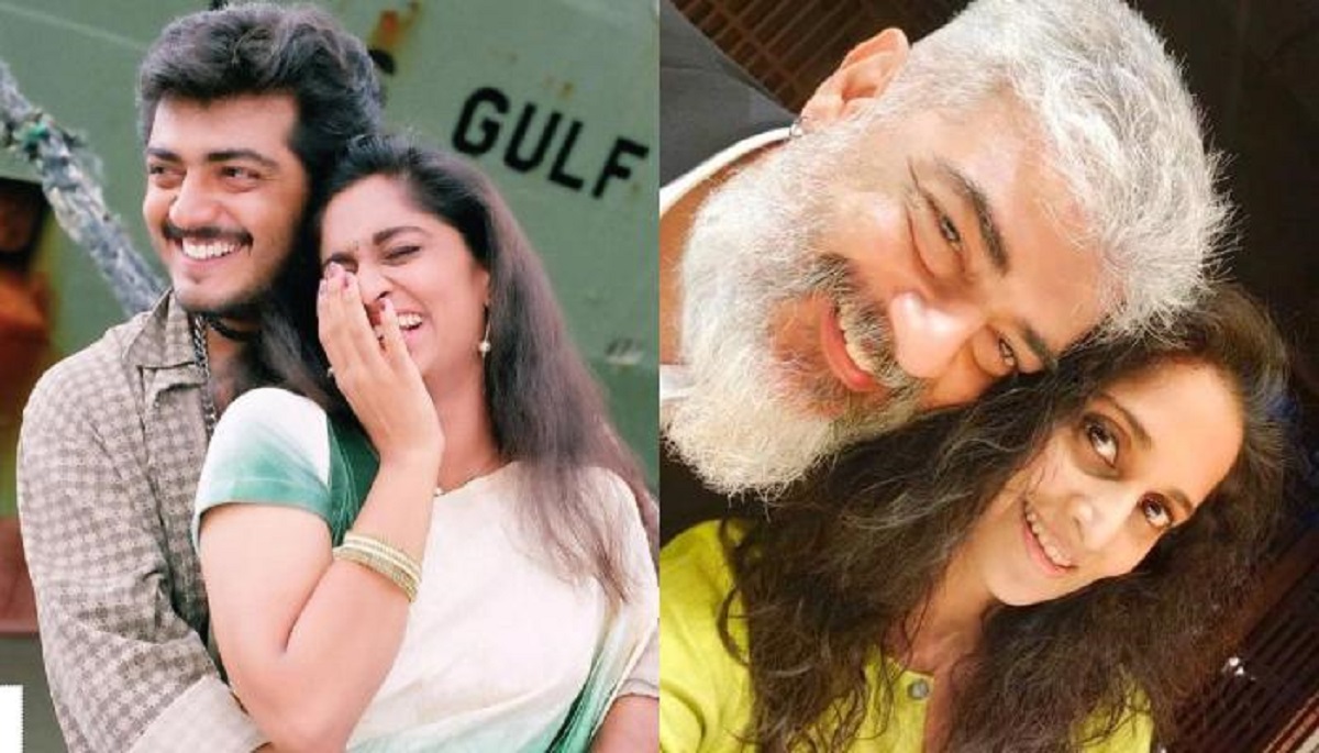 actor ajithkumar family photos viral