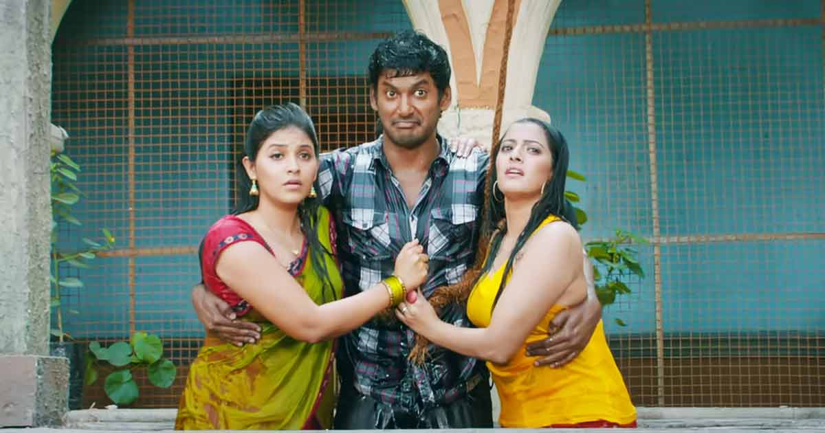 madhagajaraja movie 10 days collection update