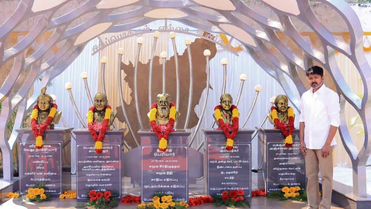 tvk leader vijay letter on the occasion of one year anniversary