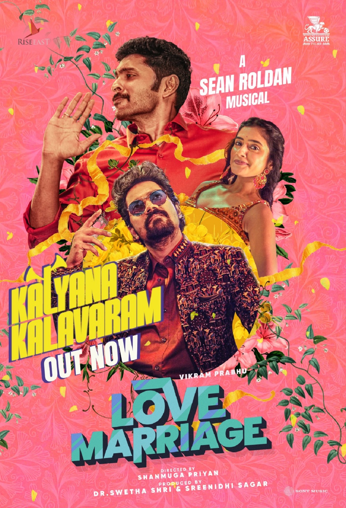 The first single of Vikram Prabhu's 'Love Marriage' is outThe first single of Vikram Prabhu's 'Love Marriage' is out