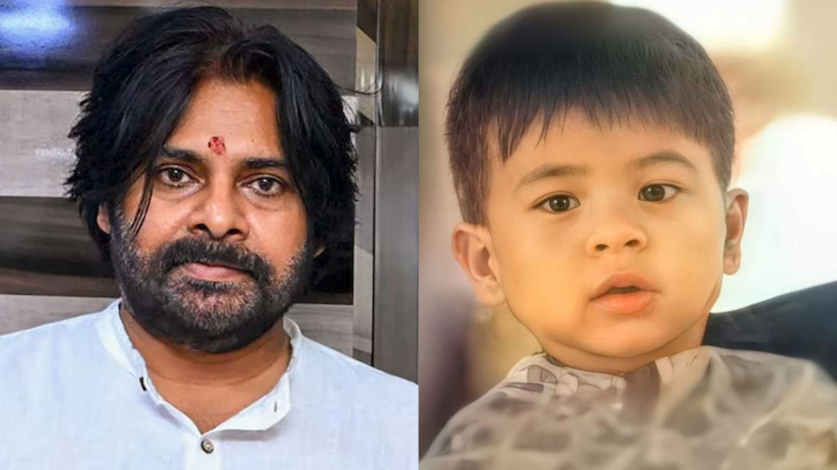 pawan kalyan son mark shankar injured in school fire