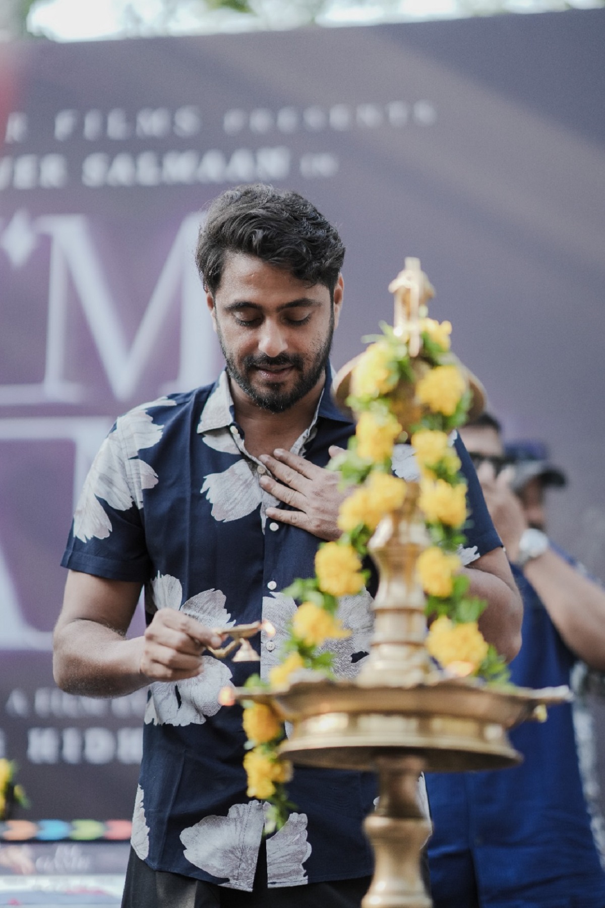 Pooja of the film I Am Game was held