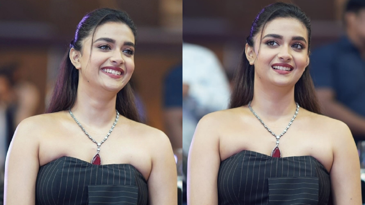 actress keerthy suresh fun game video viral