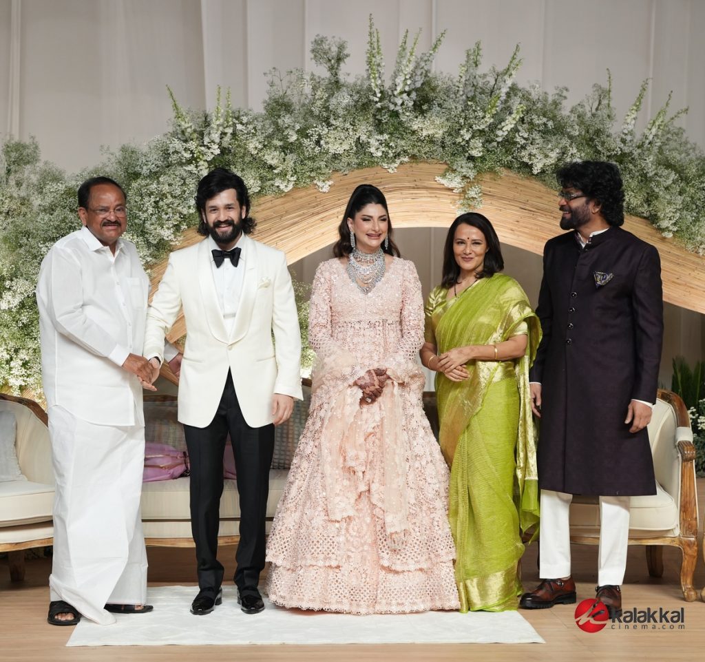 Akhil Akkineni and Zainab Wedding Reception Stills (13)