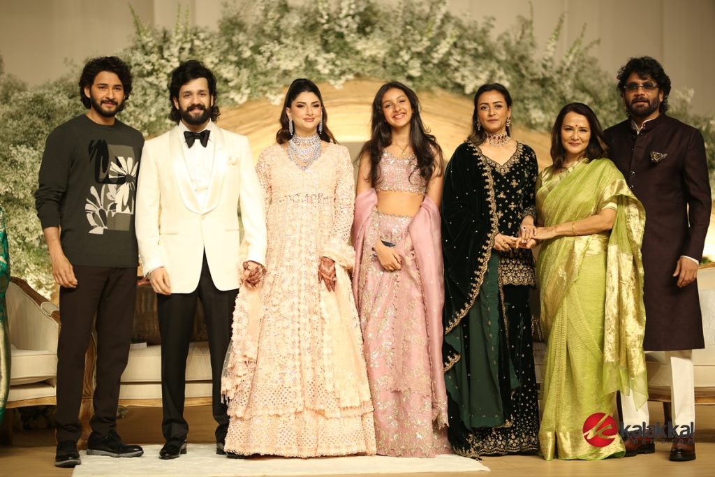 Akhil Akkineni and Zainab Wedding Reception Stills (17)
