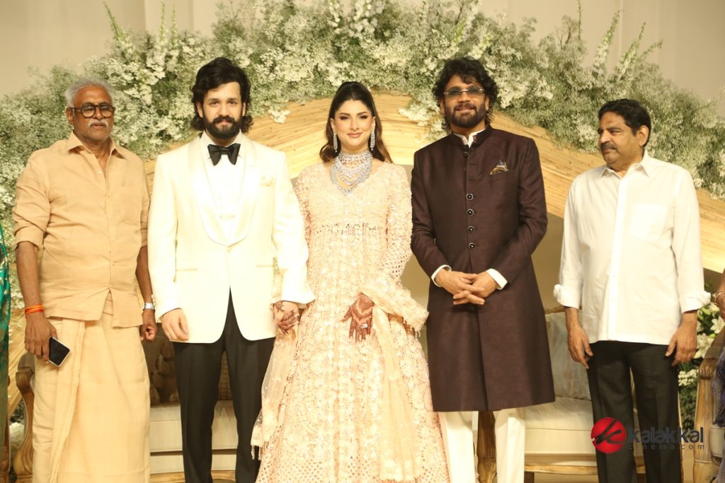 Akhil Akkineni and Zainab Wedding Reception Stills (18)