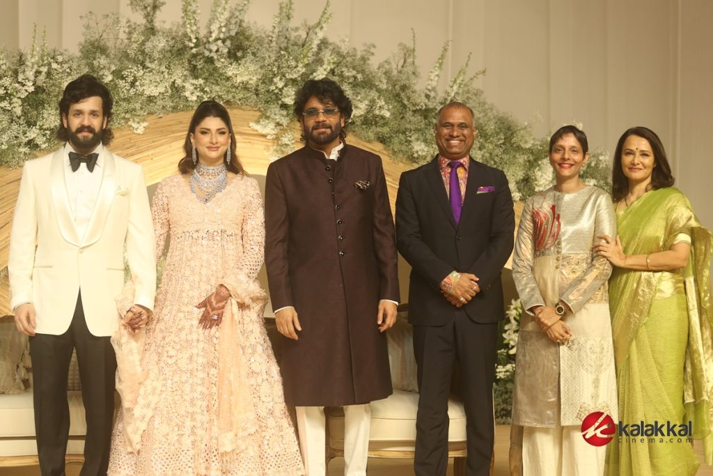 Akhil Akkineni and Zainab Wedding Reception Stills (19)