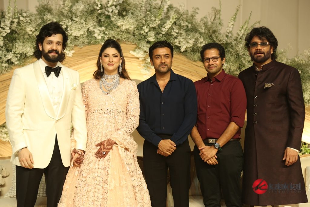 Akhil Akkineni and Zainab Wedding Reception Stills (21)