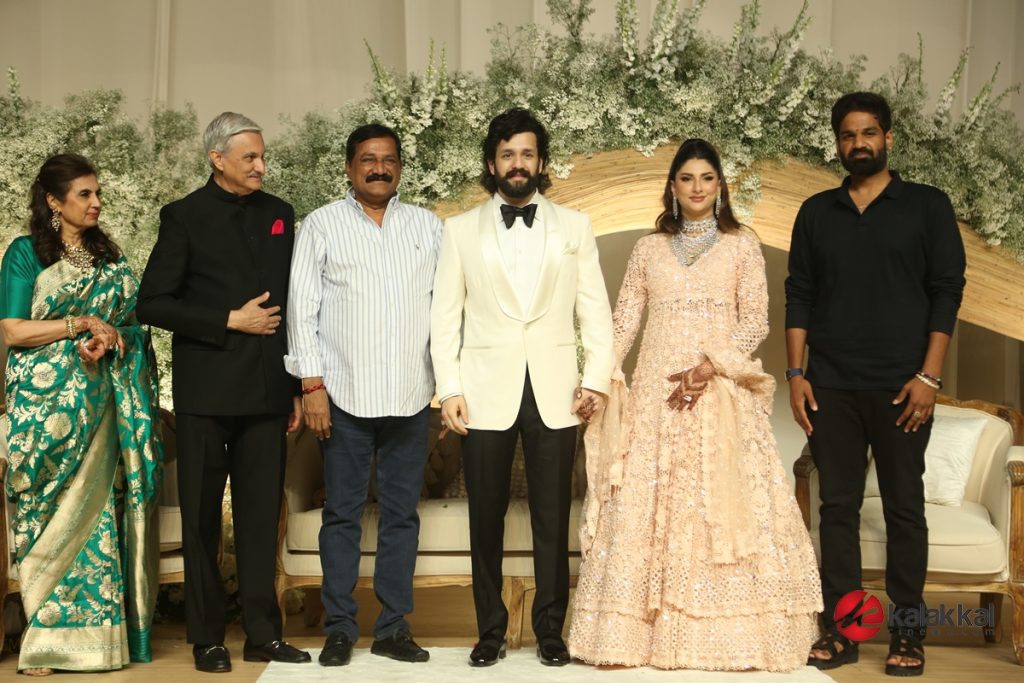 Akhil Akkineni and Zainab Wedding Reception Stills (23)