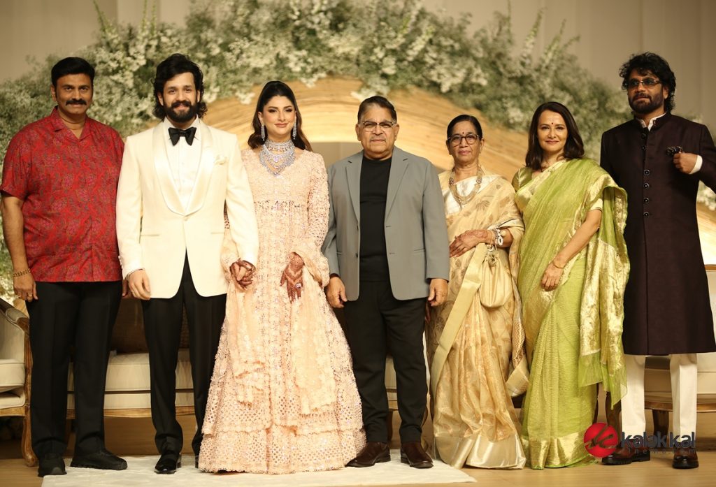 Akhil Akkineni and Zainab Wedding Reception Stills (4)