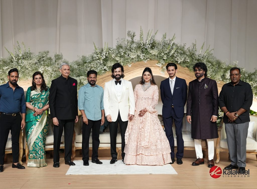 Akhil Akkineni and Zainab Wedding Reception Stills (7)