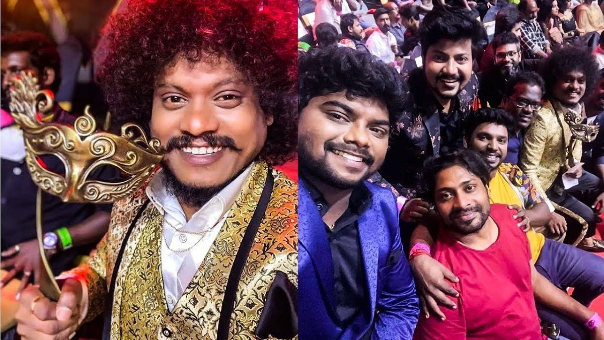 I took leaves in the wedding hall but Vijay TV Pugazh Open Talk.!!