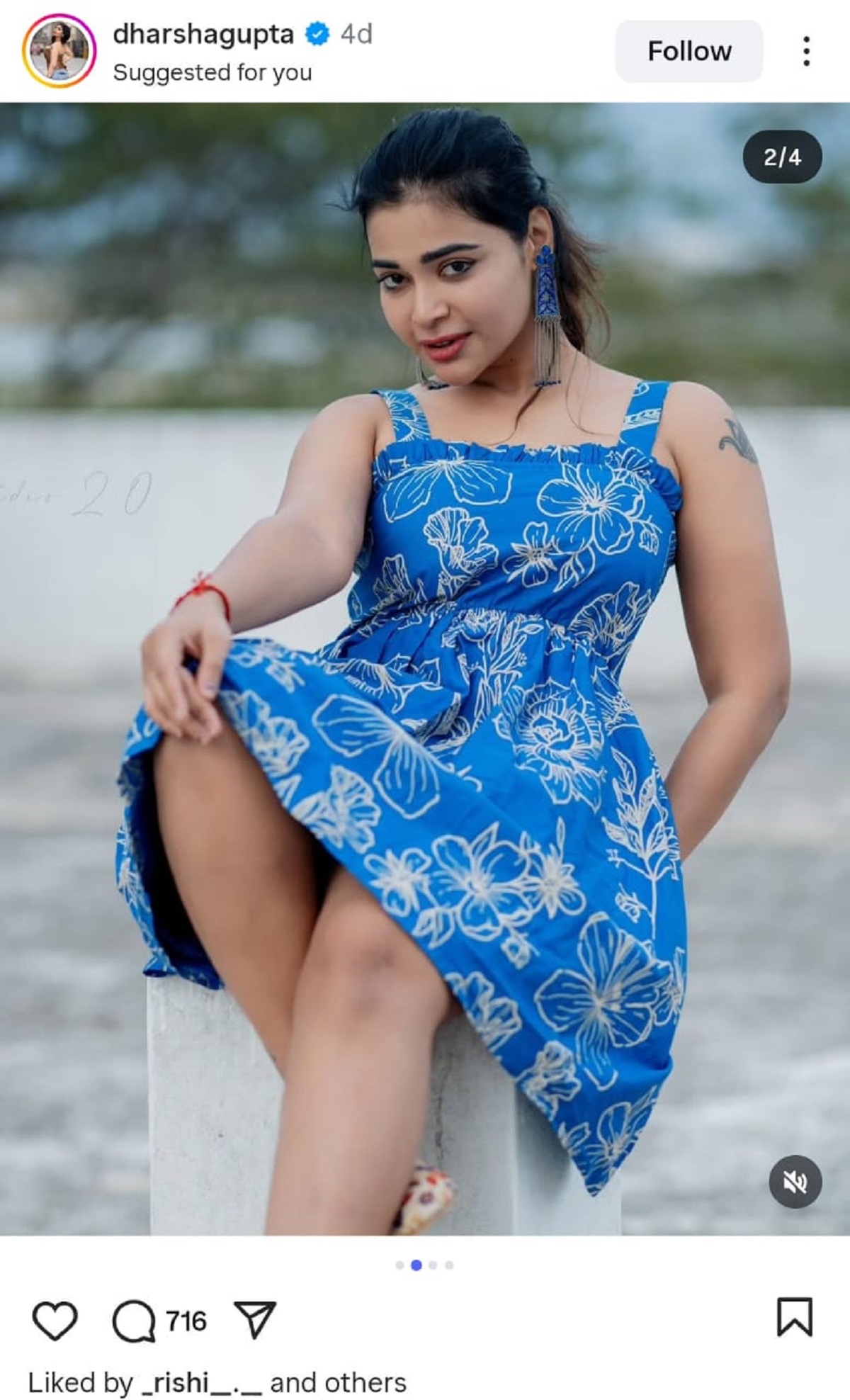 actress dharsha gupta latest photoshoot photos