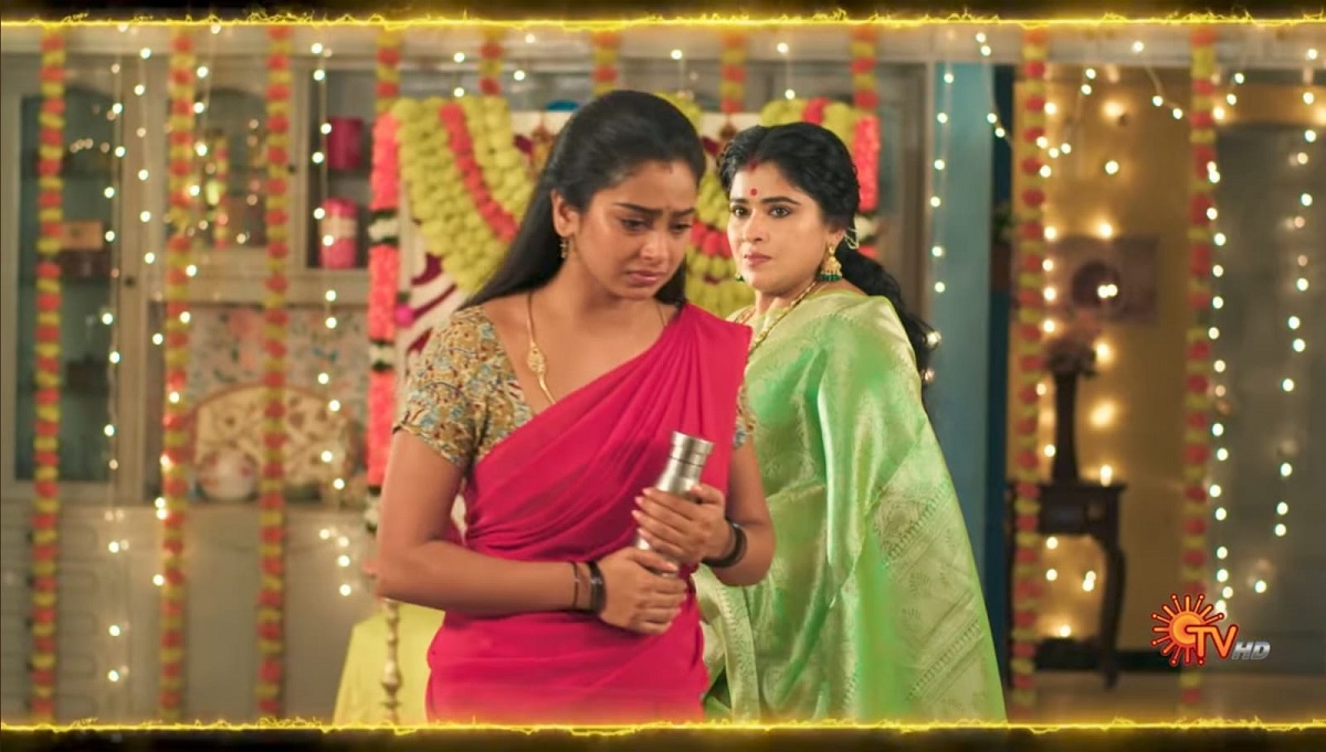 moondru mudichu serial today promo update 10-08-25