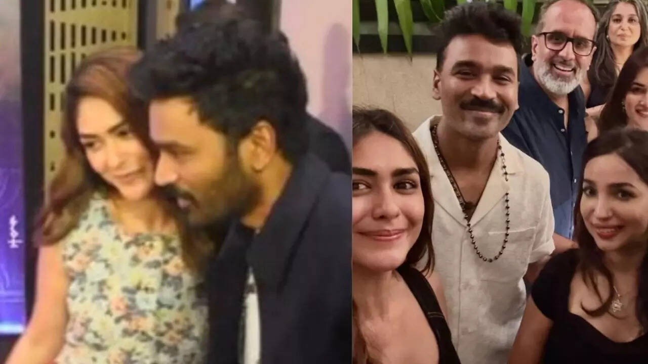 mrunal thakur breaks silence about dating rumors with dhanush