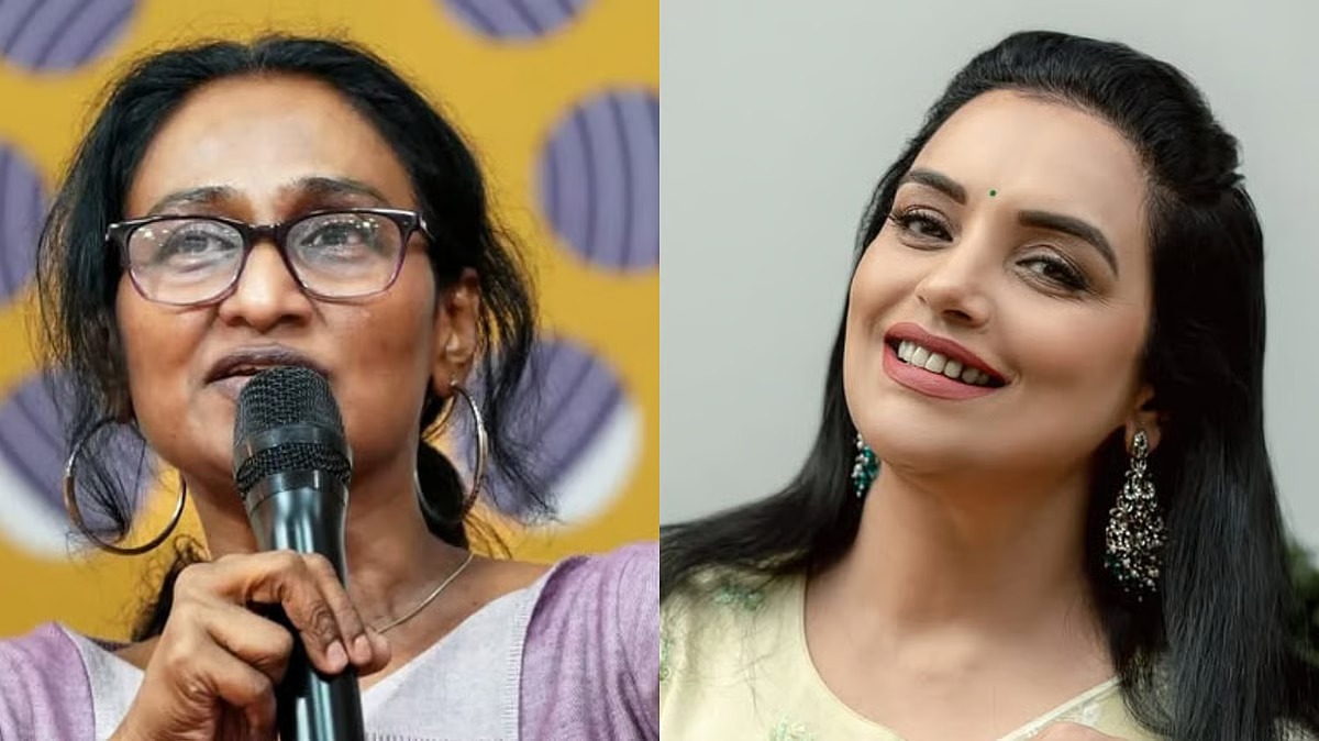 actress shweta menon won malayalam amma election