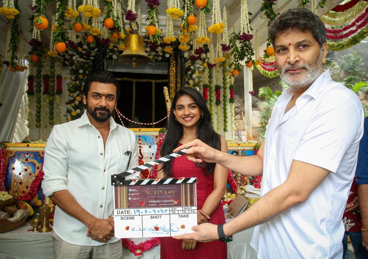 Famous actress joined in Suriya 46..!