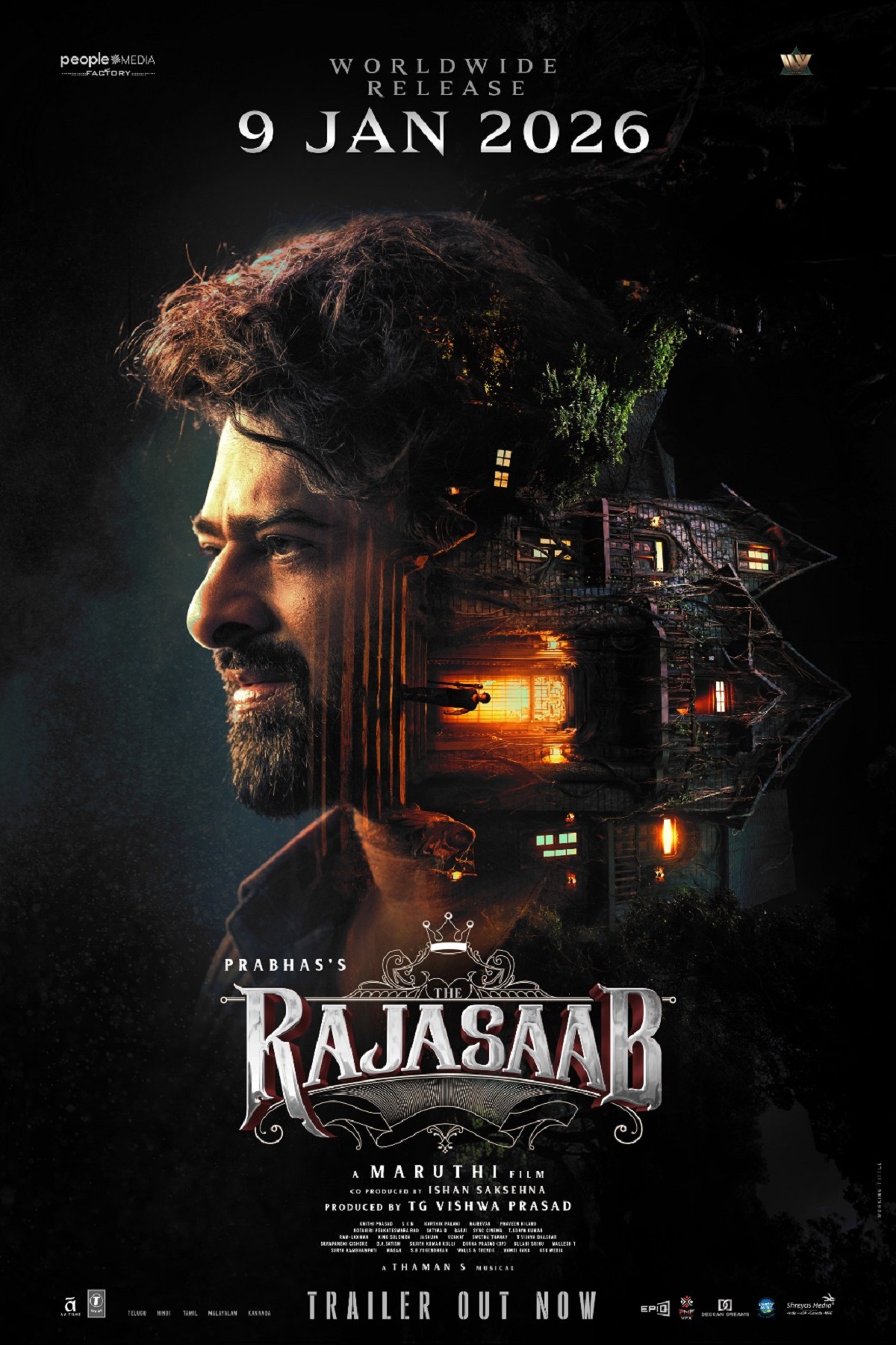 Rebel Star Prabhas Returns to Big Screens with The RajaSaab Trailer Unveiled, Fans in Frenzy