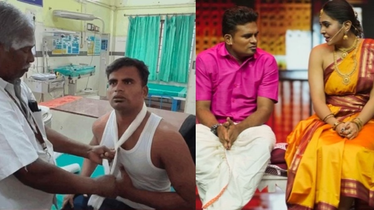 The accident happened to Thangapandi of Coomapatti fame