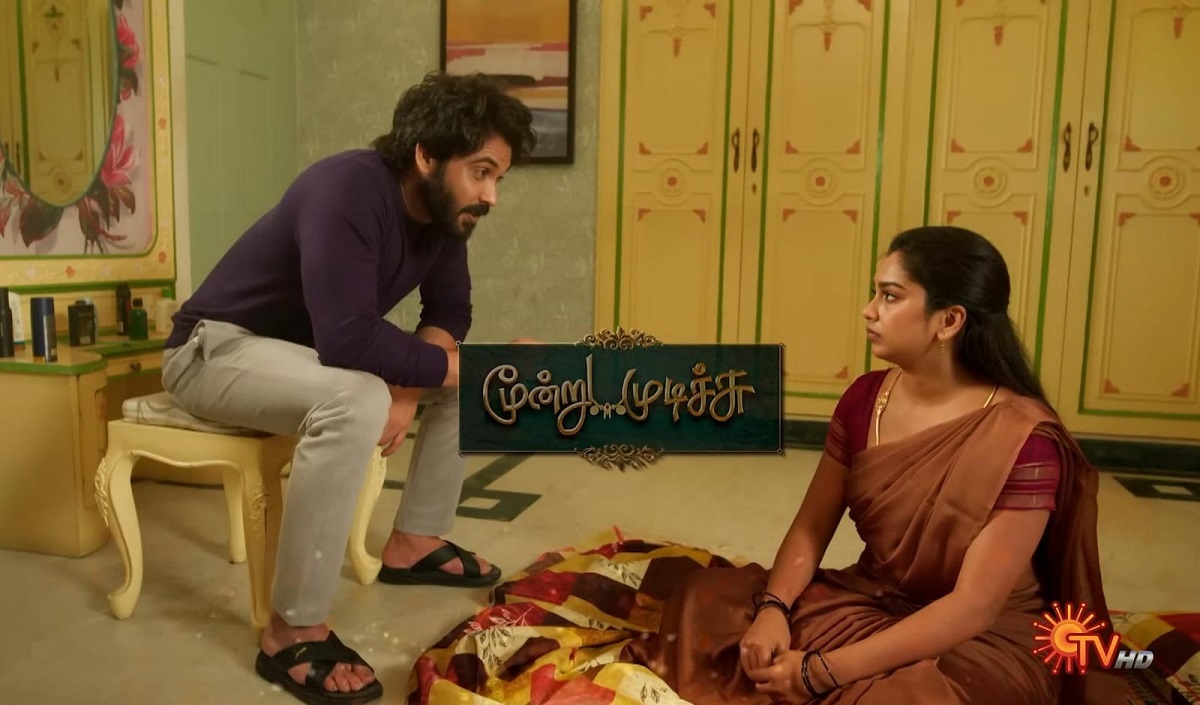 moondru mudichu serial today promo update 08-09-25