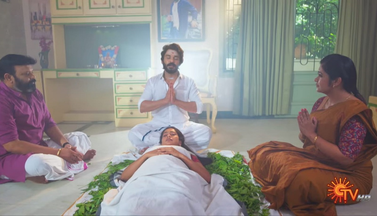 moondru mudichu serial today promo update 13-09-25