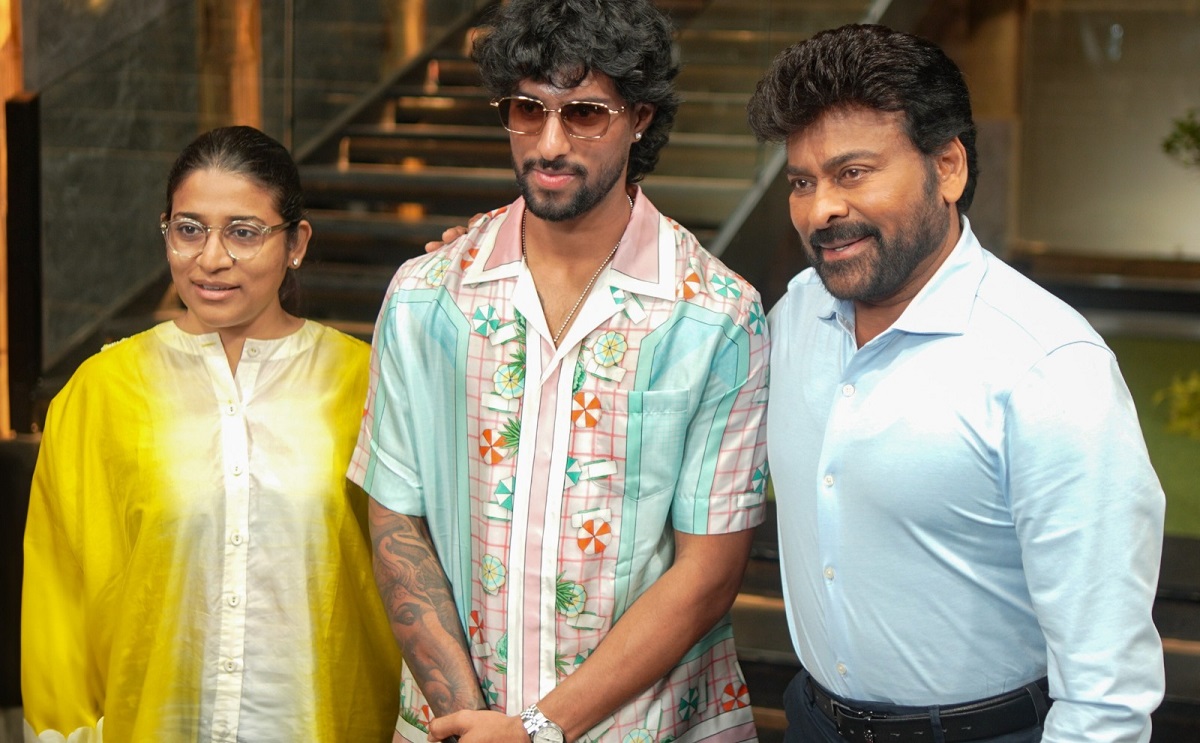 Chiranjeevi Honors Young Cricketer Thilak Varma