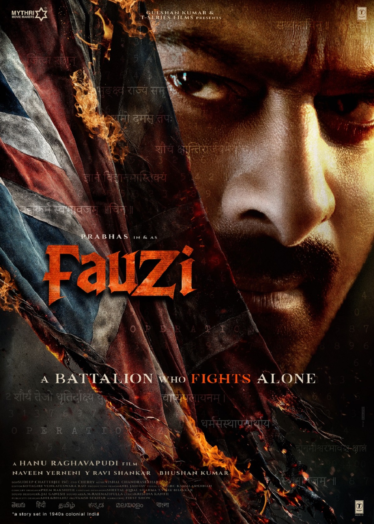 Rebel Star Prabhas Titled Fauzi, Poster Looks Magnificent