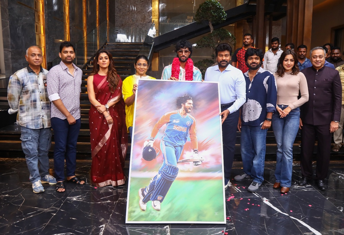 Chiranjeevi Honors Young Cricketer Thilak Varma