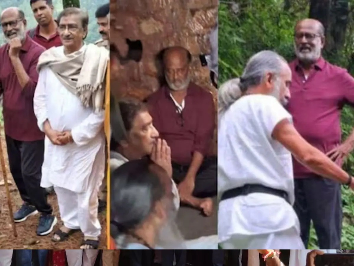 actor rajinikanth went to himalayas for one week