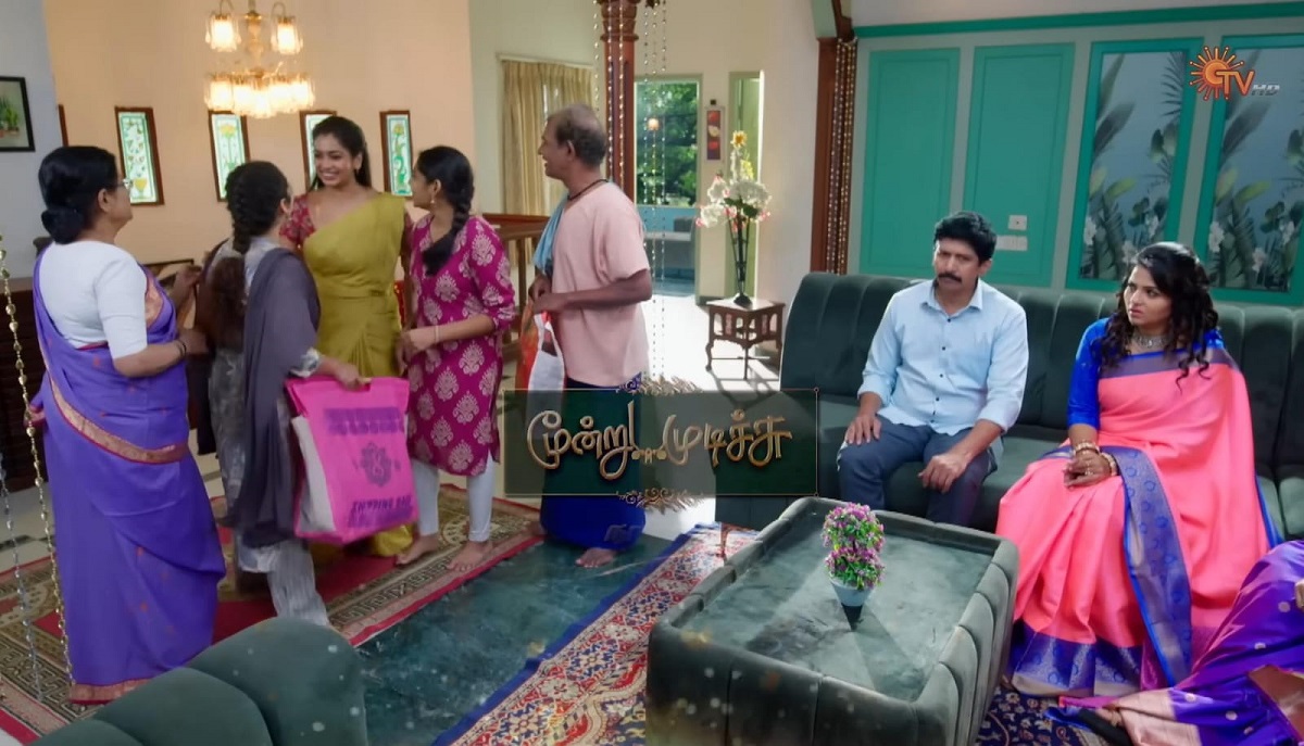 moondru mudichu serial today promo update