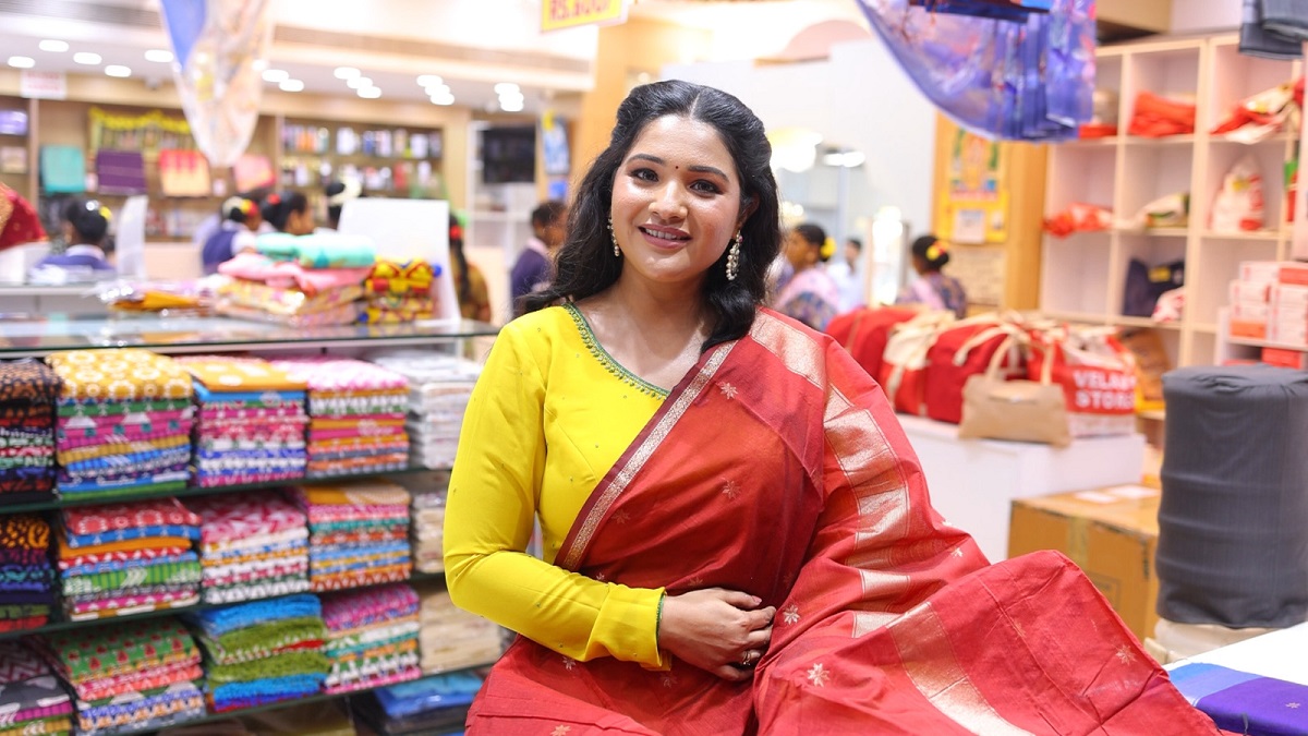 pandian stores serial saranya shopping with velavan stores