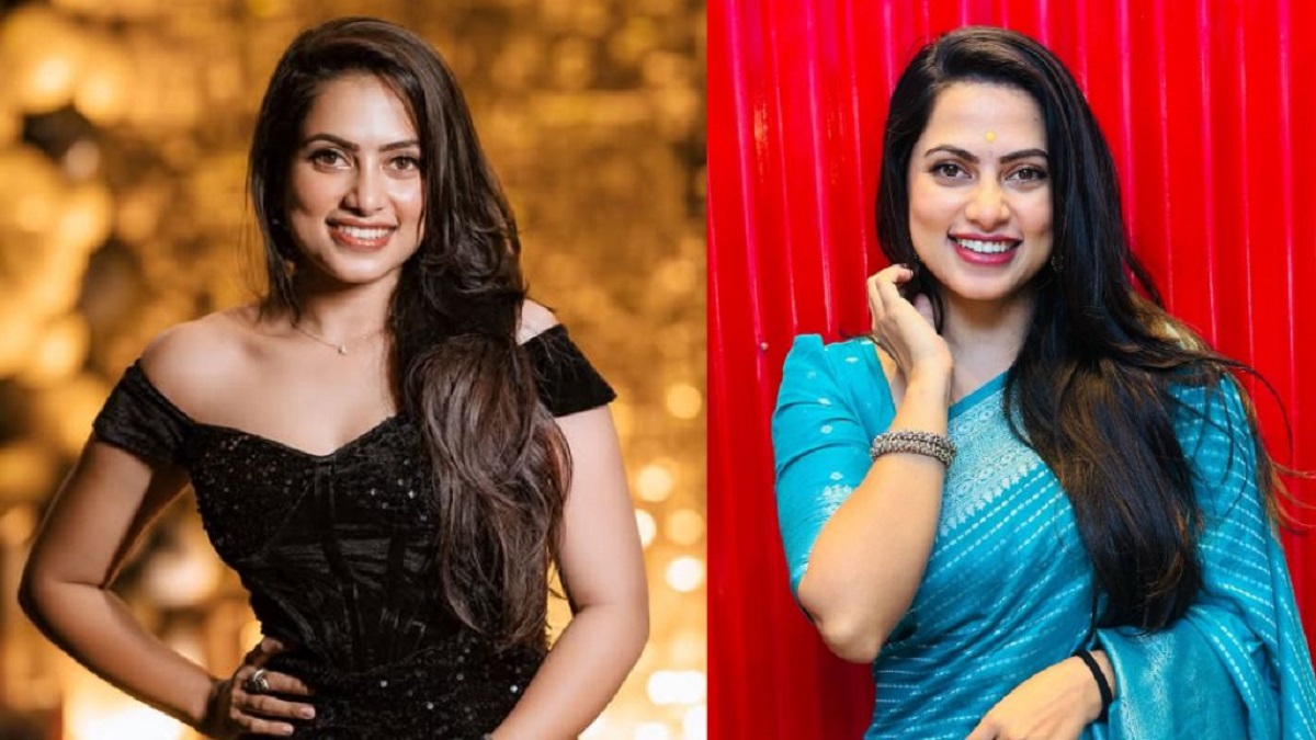 Ayyanar Thunai serial actress Madhumita celebrated double happ